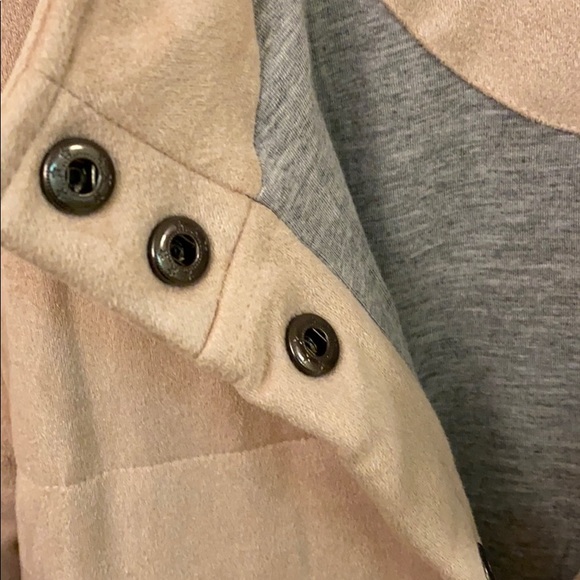 ASTARS The Baroness Quilted Vegan Suede Jacket - Picture 7 of 10